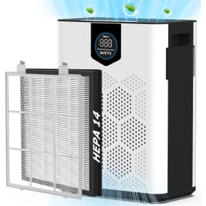 Dayette HEPA Air Purifier for up to 3,000-sq. ft. Rooms: $57 w/ Prime