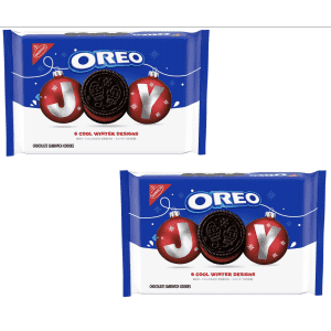 2 Oreo Joy 18.71-oz. Limited Edition Christmas Cookies: $8