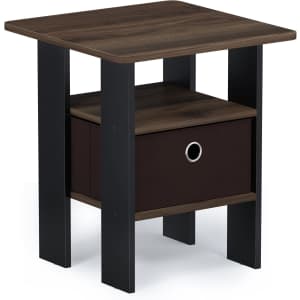 Furinno Andrey End Table w/ Drawer: $13 w/ Prime Furinno Andrey End Table w/ Drawer: $13 w/ Prime