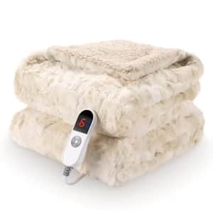 Marnur 50" x 60" Electric Throw Blanket: $29.99