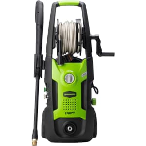 Greenworks 1700 PSI 1.2 GPM Pressure Washer: $91