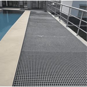 Wellco 2x4-Foot PrimeSeries Composite Fiberglass Grating Deck Tile: $79