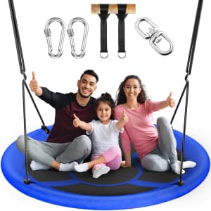 Everyfun 43" Saucer Tree Swing: $38.23 Everyfun 43" Saucer Tree Swing: $38.23