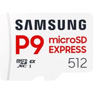 Samsung P9 Express 512GB microSD Card: $74.98