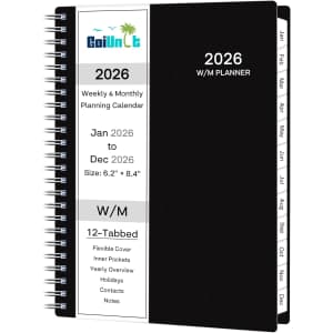 2026 Weekly / Monthly Planner: $3.37