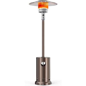 Smug 48,000-BTU Propane Outdoor Patio Heater w/ Wheels: $89.40