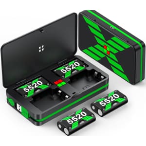 5520mWh Controller Battery Pack for Xbox 4-Pack: $17.99 5520mWh Controller Battery Pack for Xbox 4-Pack: $17.99