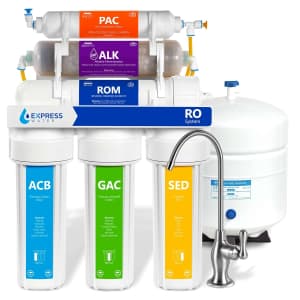 Express Water Reverse Osmosis Alkaline Water Filtration System: $152 Express Water Reverse Osmosis Alkaline Water Filtration System: $152