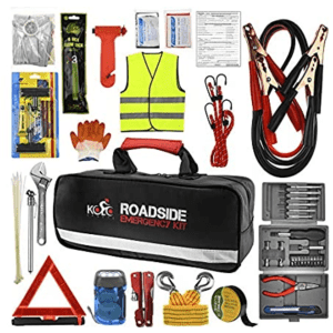 156-Piece Roadside Emergency Car Kit: $37