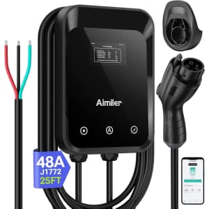 Aimiler Level 2 48A WiFi EV Charger: $249.99