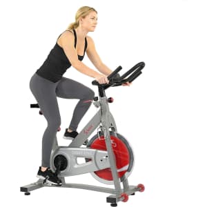 Sunny Health & Fitness Stationary Exercise Bike Machine: $107