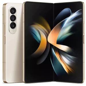 Unlocked Samsung Galaxy Z Fold4 5G 512GB Android Smartphone: $440