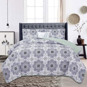 Lux Decor Collection 4-Piece Reversible Quilt Set: From $18
