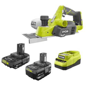 Ryobi One+ 18V Cordless 3.25" Planer Kit w/ 2 Batteries & Charger: $79 Ryobi One+ 18V Cordless 3.25" Planer Kit w/ 2 Batteries & Charger: $79