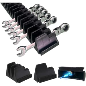 46-Piece Modular Wrench Organizer: $7.49