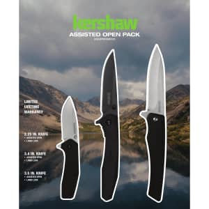 Kershaw 3-Piece Knife Gift Set: $15