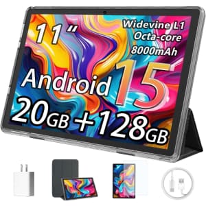 11" Android 15 Tablet with 20GB RAM: $53.99 11" Android 15 Tablet with 20GB RAM: $53.99