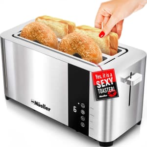 Mueller UltraToast 4-Slice Toaster: $35 Mueller UltraToast 4-Slice Toaster: $35