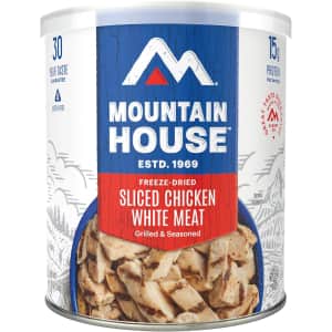 Mountain House 24-Serving Freeze-Dried Grilled Sliced Chicken: $47.50