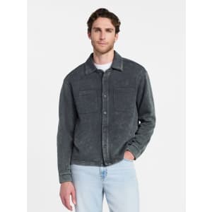 No Boundaries Fleece Shirt Jacket: $6.49
