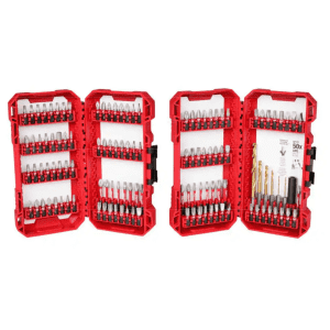 Milwaukee Shockwave Impact Duty Alloy Steel Screw 120pc Driver Bit Set: $29