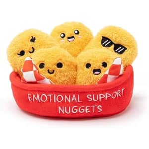 What Do You Meme? Emotional Support Nuggets Plush: $11.89
