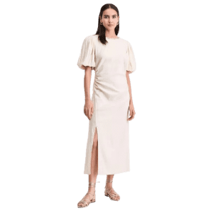 I.N.C. International Concepts Women's Linen-Blend Puff-Sleeve Dress: $23.26 I.N.C. International Concepts Women's Linen-Blend Puff-Sleeve Dress: $23.26