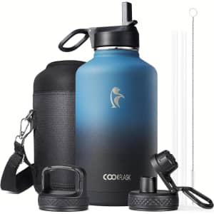 Coolflask 64-oz. Insulated Water Bottle: $28 Coolflask 64-oz. Insulated Water Bottle: $28