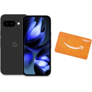 Unlocked Google Pixel 9a 128GB Smartphone w/ $100 Amazon Gift Card: $499 Unlocked Google Pixel 9a 128GB Smartphone w/ $100 Amazon Gift Card: $499