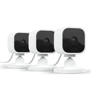 Blink Mini 1080p Security Camera 3-Pack: $42