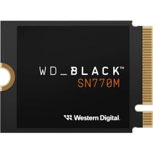 WD_BLACK 500GB SN770M M.2 2230 NVMe SSD for Handheld Gaming Devices: $70