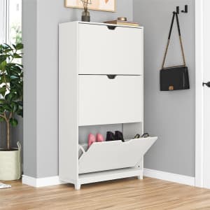 Mainstays 3-Tier Shoe Storage Cabinet: $59