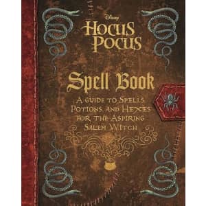 Disney The Hocus Pocus Spell Book Hardcover Book: $6.94