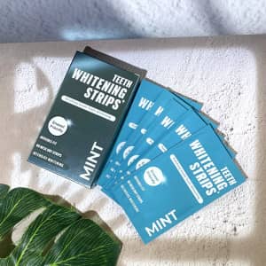 3% Hydrogen Peroxide Teeth Whitening Strips 14-Pack: $10.11