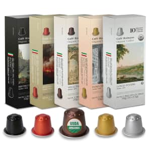 Café Romano Organic 100-Count Variety Pack: $20 w/ Subscribe & Save