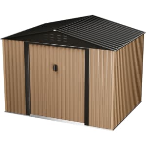8x6ft Metal Storage Shed: $261