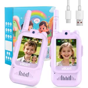 Vilicert Kids Video Walkie Talkie Set: $17.49 in cart