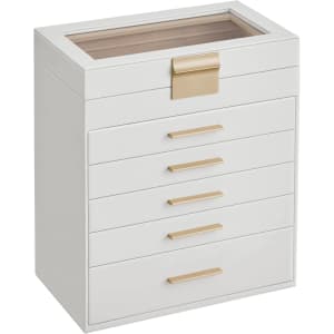 Songmics 6-Drawer Jewelry Box: $36.79