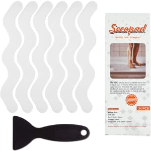 Secopad Anti-Slip Shower Stickers 24-Pack: $9.99