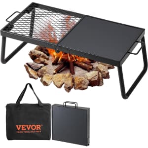 Vevor Folding Campfire Grill: $28