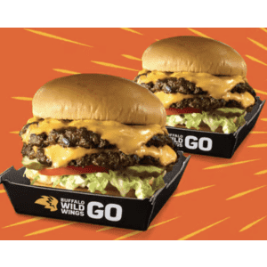 Buffalo Wild Wings Cheeseburgers: Buy one get one free on Sep 18