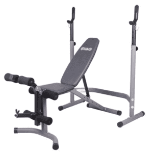 Body Champ Olympic Weight Bench w/ Leg Extension: $80 Body Champ Olympic Weight Bench w/ Leg Extension: $80
