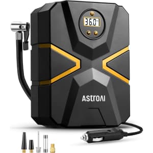 AstroAI S1 Portable Air Compressor 150 PSI: $17.84