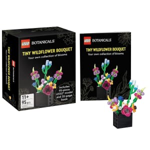 LEGO Botanicals: Tiny Wildflower Bouquet 95pc Kit + Book: $13