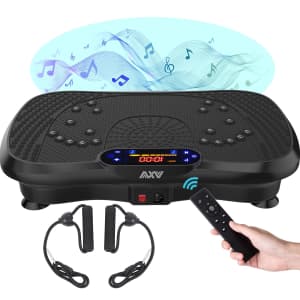 AXV Vibration Plate Fitness Platform with Remote: $99.99
