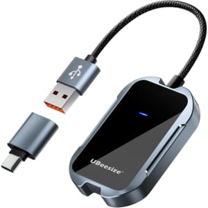 UBeesize Wireless CarPlay Adapter: $5.99