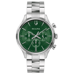 Bulova Men's Chronograph Stainless Steel Bracelet Watch: $198