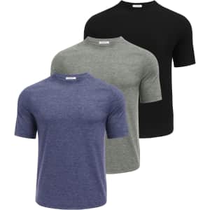 Pinspark Men's Workout Shirts 3-Pack: $14.99