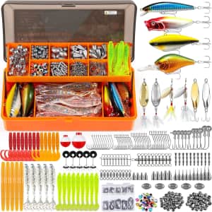 353-Piece Fishing Lure Set: $23 353-Piece Fishing Lure Set: $23
