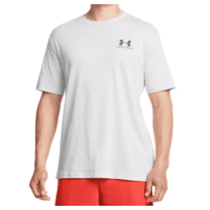 Under Armour Men's UA Left Chest Logo T-Shirt (XL only): $6